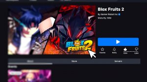 НЕУЖЕЛИ БЛОКС ФРУТС 2 ВЫШЕЛ.. РОБЛОКС