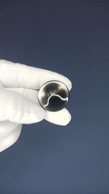 Пуговицы темно-серые (размер № 44), Артикул 00535