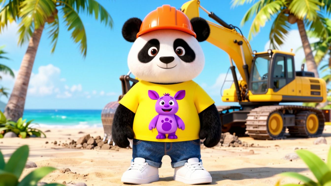 🐼ПАНДОЧКА НА СТРОЙКЕ: ВЕСЁЛЫЕ ПРИКЛЮЧЕНИЯ И НОВЫЕ ОТКРЫТИЯ | Развивающий мультфильм для детей