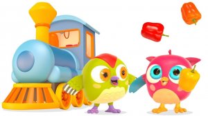 Развивающие мультики Совенок ХопХоп для малышей. Овощи