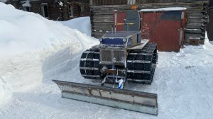 Размеры самодельного гусеничного трактора