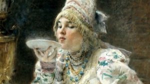 У САМОВАРА - ЖИВОПИСЬ