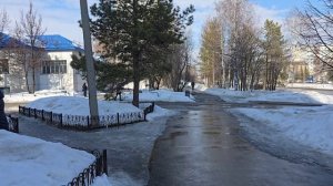 Весна,разговор.Скоро на работу.