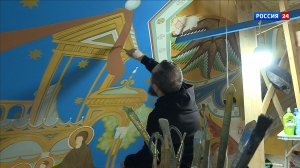 В Кирове продолжаются работы по росписи Храма святых мучениц Веры, Надежды, Любови и матери их Софии