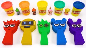 ЛЕПИМ СПРУНКИ ИЗ ЦВЕТНОГО КИНЕТИЧЕСКОГО ПЕСКА АСМР ВИДЕО МУЛЬТИКИ ДЛЯ ДЕТЕЙ КАНАЛ ИГРАЛКИ-ЗАЛИПАЛКИ