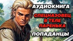 Аудиокнига ПОПАДАНЦЫ: СПЕЦНАЗОВЕЦ В ТЕЛЕ ПАРЕНЬКА