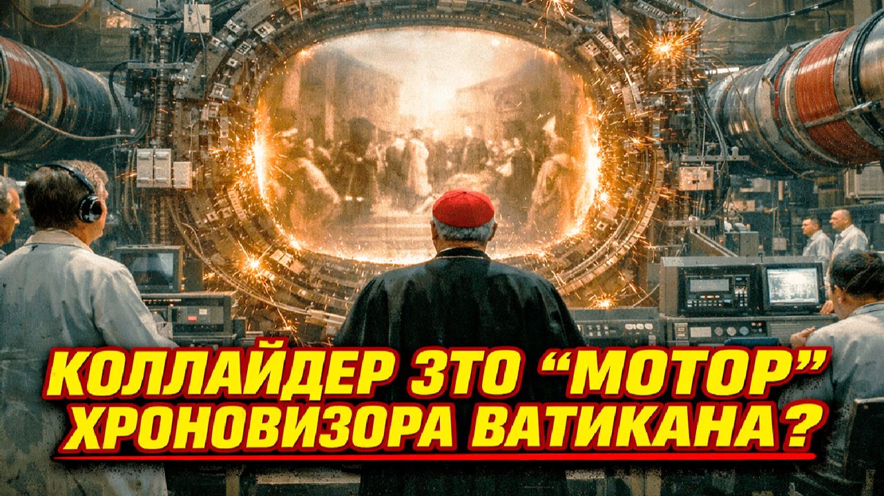 Коллайдер может служить «мотором» для Машины Времени Ватикана?