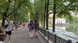 Настоящая вечерняя Москва оживлённые улицы и скрытые места города ✨