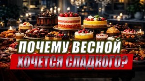 Почему весной тянет на сладкое: 6 причин, о которых мало кто думает