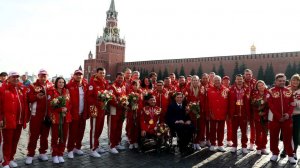 Чествование паралимпийцев состоялось на Красной площади
