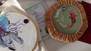 Вышивальные запасы пополняются// Вышивальный Март продолжается: четыре старта и  финиш