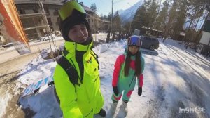 Горнолыжный курорт☀️ Эльбрус🏔️. Разминочный  спуск.🏂🇷🇺