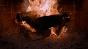 Горящий камин | HD | Без музыки | Потрескивание дров