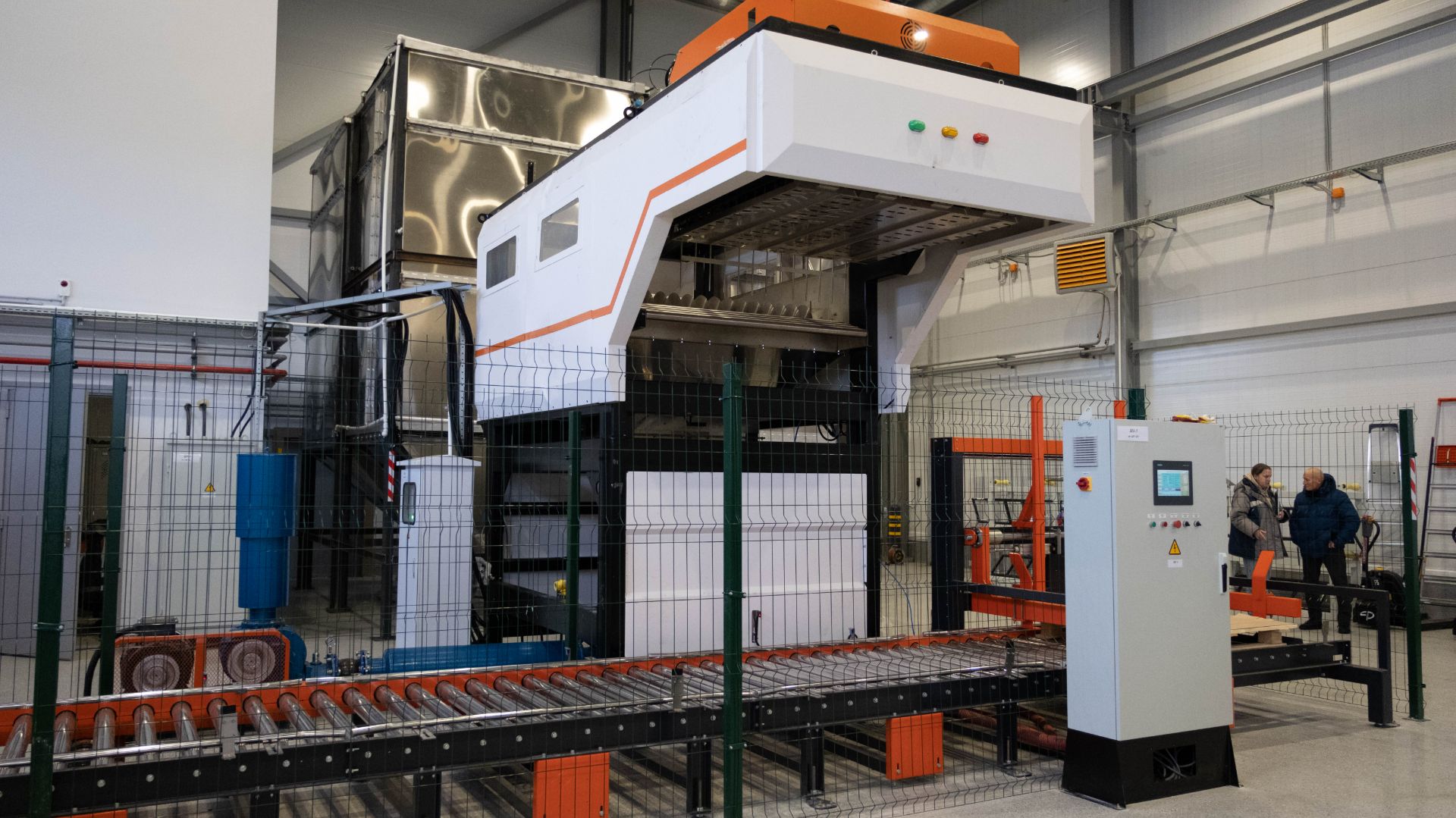 Растарочный комплекс на заводе ЭНЕРГОПЛАСТ