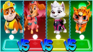 Щенячий патруль Coffin Dance в Tiles Hop lvl 37 - Мультик Paw Patrol