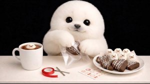 Арале готовит, ест и заворачивает сладости ко Дню святого Валентина Шоколадное печенье с хрустяшкой