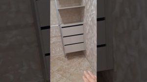 Исполнение мечты- маленькая  гардеробная комната