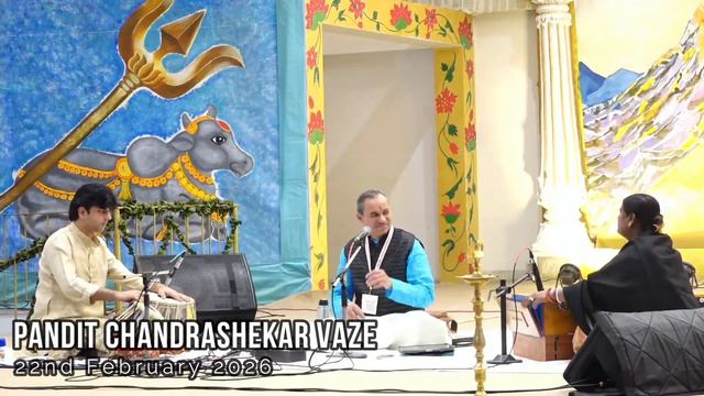 Raga Darbari Kanada Vocal  Pt. Chandrashekhar Vaze  Nirmal Dham Delhi India 22 Feb 2026