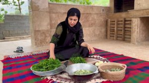 ДЕРЕВЕНСКАЯ ЖИЗНЬ С ПОПУЛЯРНЫМ ВЕСЕННИМ БЛЮДОМ  Азербайджанская Кухня Деревенская Кухня  Рецепты