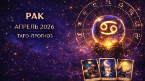 Рак ♋ Таро прогноз на апрель 2026 года