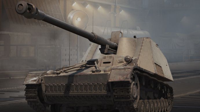 8 фрагов и Ничья )).  ПТ-САУ Nashorn («Носорог»)