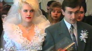 Найдена видеокассета этой свадьбы 1996 года
