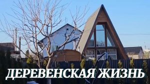 ДЕРЕВЕНСКАЯ ЖИЗНЬ семьи! Первые ПОСАДКИ В ТЕПЛИЦУ и ОБРАБОТКА САДА после зимы!