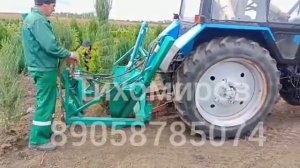 Пересадчик деревьв с комом гидралический