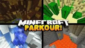 👋Паркур в Minecraft: прыжки под бит!