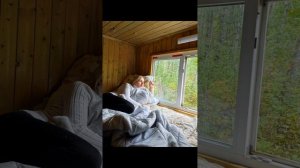 Отдых в избушке, в лесу без связи. Хочется повторить... Скорее бы тепло