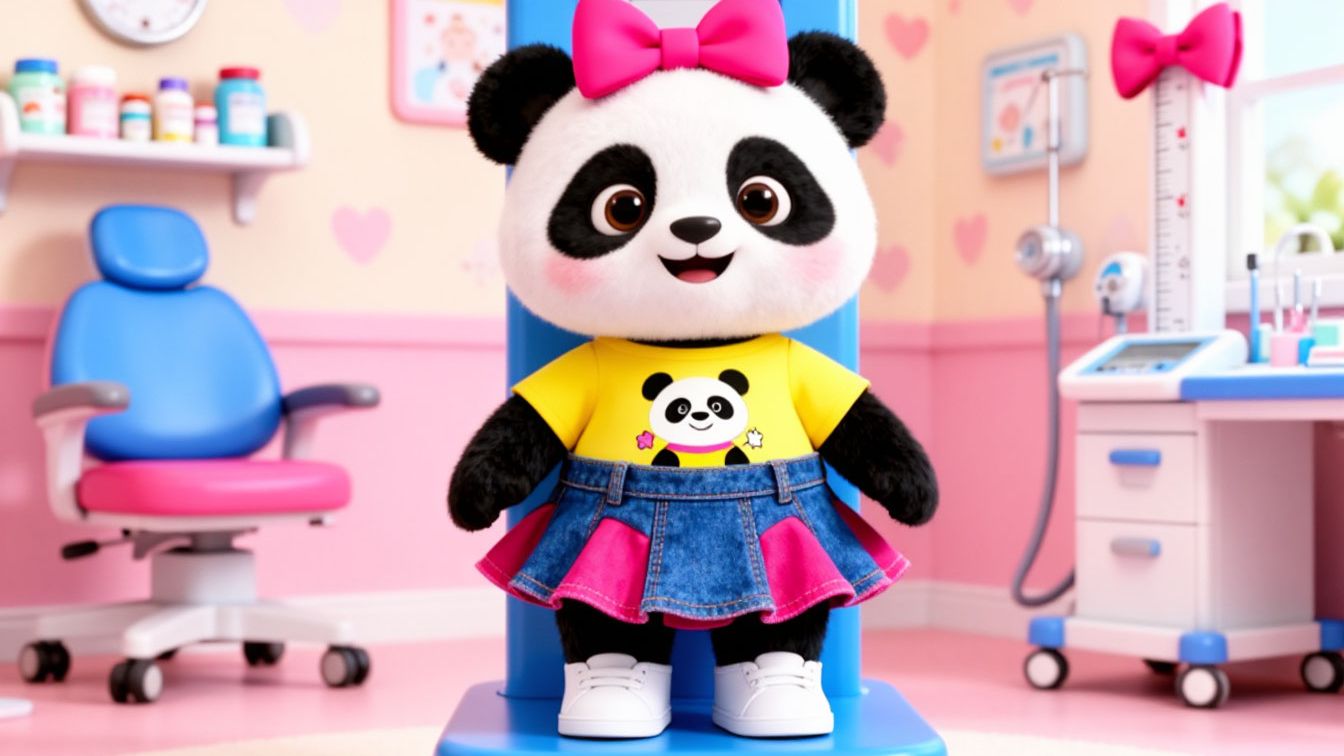 🐼ПАНДОЧКА НА МЕДОСМОТРЕ: ХИ-ХИ И АХИ! | Весёлое видео для детей. Развивающие мультфильмы