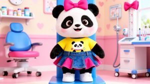 🐼ПАНДОЧКА НА МЕДОСМОТРЕ: ХИ-ХИ И АХИ! | Весёлое видео для детей. Развивающие мультфильмы