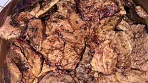 Большая сушка легкого - теперь лакомства на долго хватит.