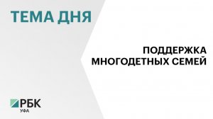 ₽1,25 млрд направили на поддержку многодетных семей в Башкортостане в 2025 г.