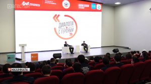 В Махачкале прошла встреча «Диалоги с героем» с участником СВО Рахимом Нурмухановым