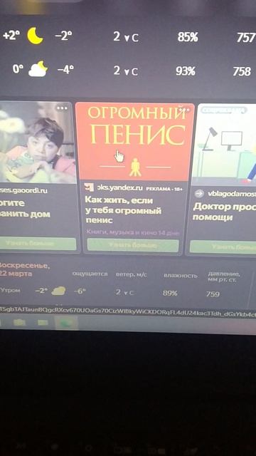 Реклама в яндекс погоде: что делать если у тебя большой х..?