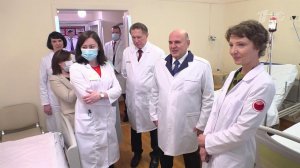 Уникальные методики центра гематологии представили главе правительства Михаилу Мишустину