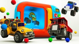 Учим цвета с помощью уличных машин, монстров, которые улучшаются в микроволновке с помощью блендера