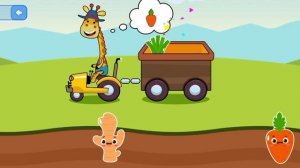 Развивающий мультфильм: собираем урожай на ферме