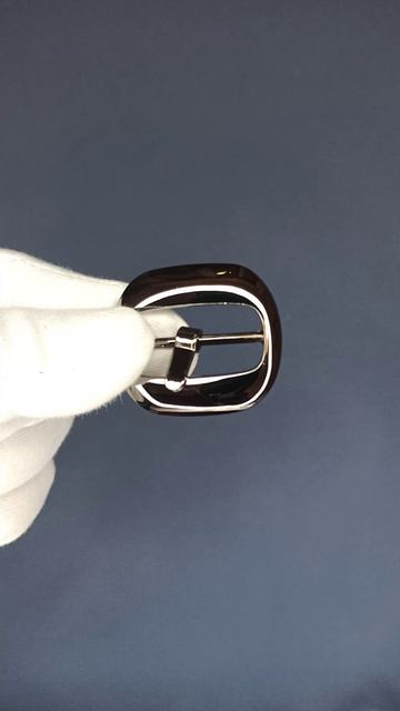 Пряжка темный никель маленькая, Артикул 00985