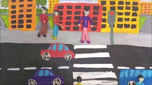 Мультфильм "Светофор", Суханов Артемий, Букова Анастасия