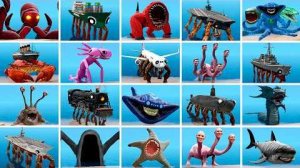 Я играл в смертельный бой с совершенно новой командой морских чудовищ «Крабтаник» в Garry's Mod!