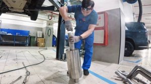 Chevrolet Tahoe 5 Gen. Установка выхлопной системы BORLA. Так звучит V8!