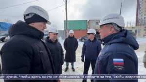 16.03.2026 Губернатор Валерий Лимаренко проверил строительство 4-й школы