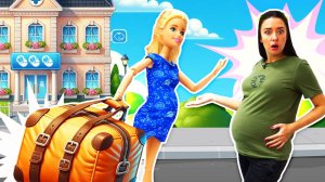 КУКЛА БАРБИ СОБИРАЕТ СУМКУ В РОДДОМ! 🍼👶 Что нужно взять для МАЛЫША? ✨
