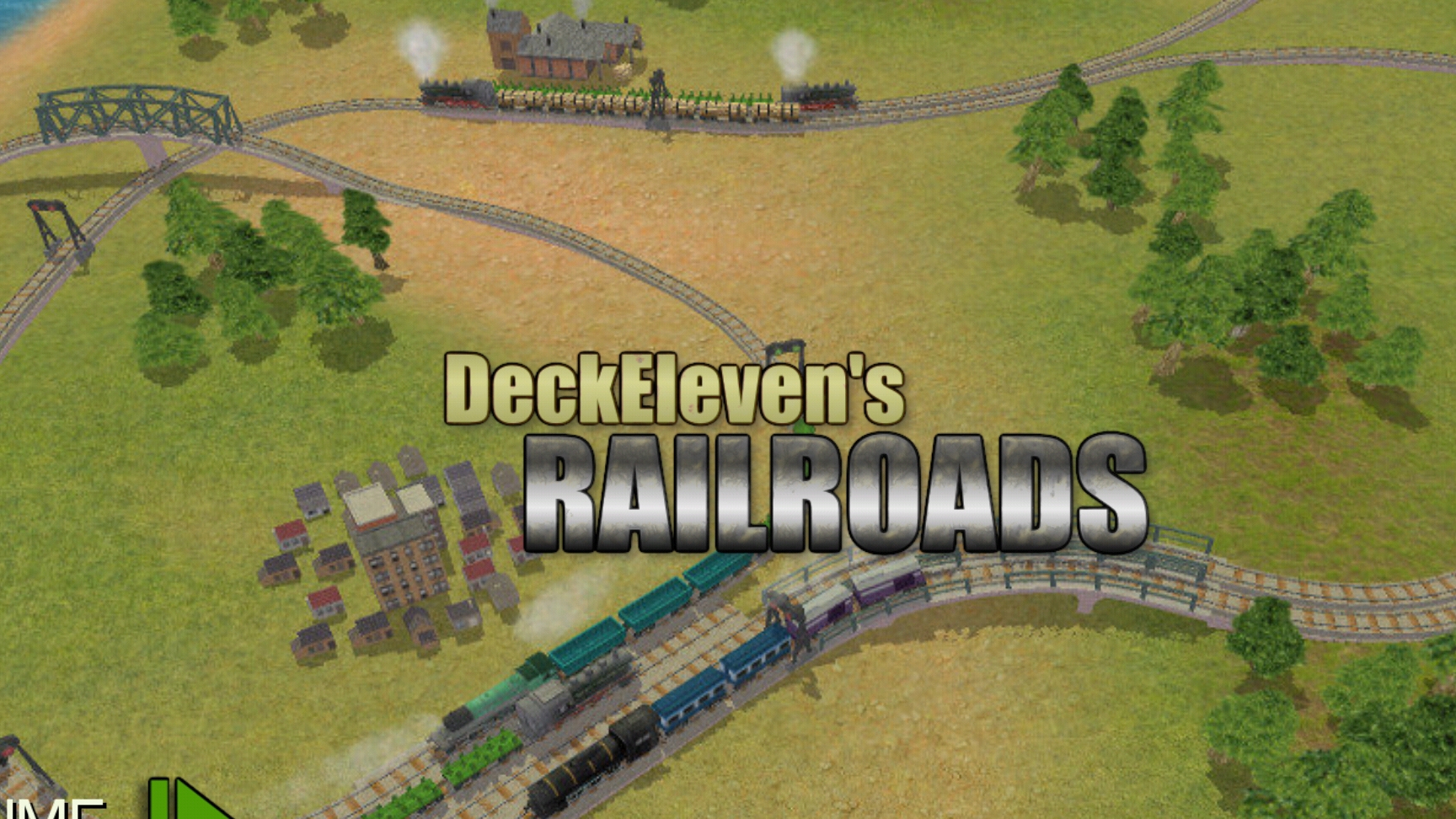 🚊 DECK ELVENE'S Построил Железную дорогу 🚸 #1