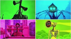 СИРЕНОГОЛОВЫЙ МОНСТР Против ГИГАНТОВ 👹 ЭПИЧЕСКАЯ БИТВА Мультяшных ГЕРОЕВ! (Кофен Дэнс)