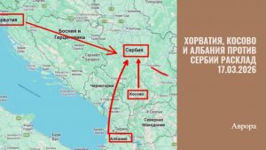 Хорватия, Косово и Албания против Сербии Расклад 17.03.2026