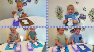 "Пингвины" - творческая поделка у самых маленьких Funny Ant Malahovka