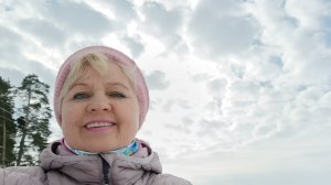 Весеннее настроение.Прогулка по парку.Красивое небо.